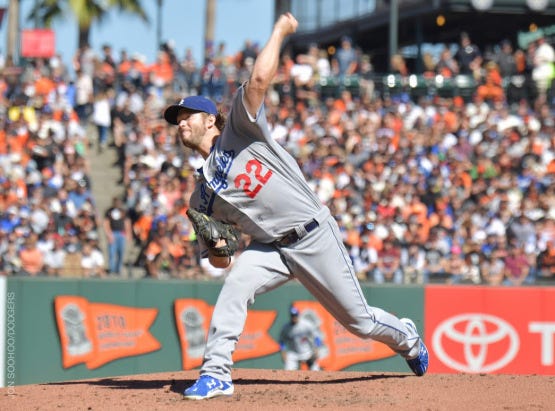 Dodgers lose to Giants in Clayton Kershaw's final tuneup before