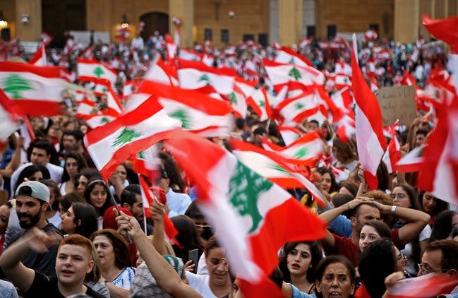 October revolution in Lebanon