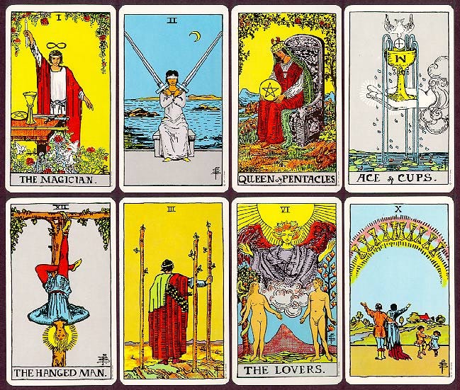 Image result for tarot cards