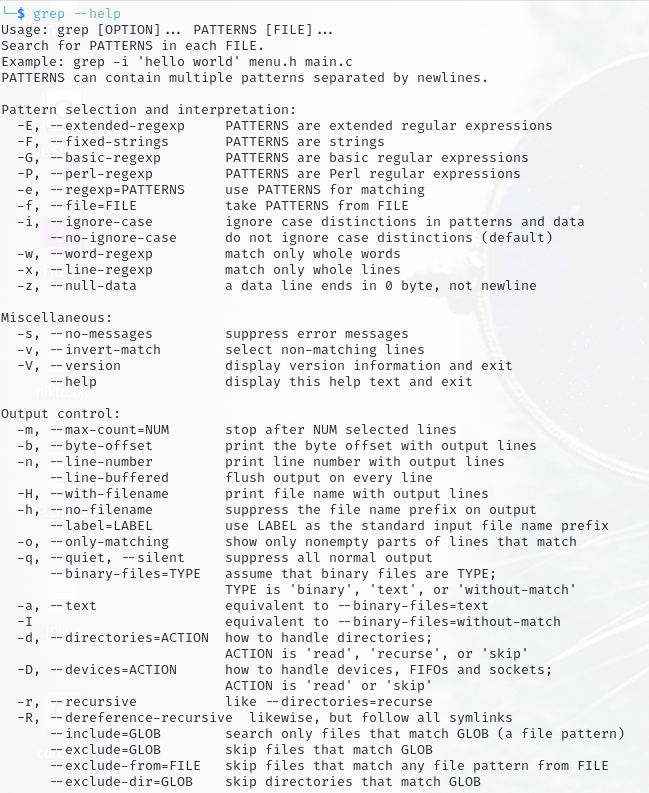 Grep-Command Linux