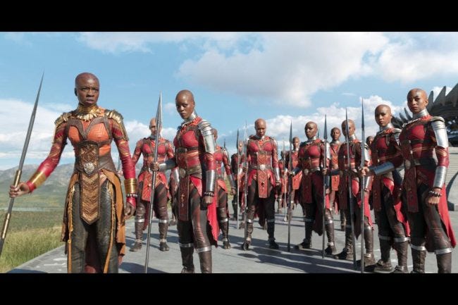 Black Panther Female Warriors