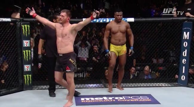 Image result for francis ngannou miocic