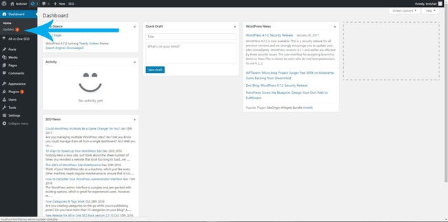 Wordpress and it's components require constant updating