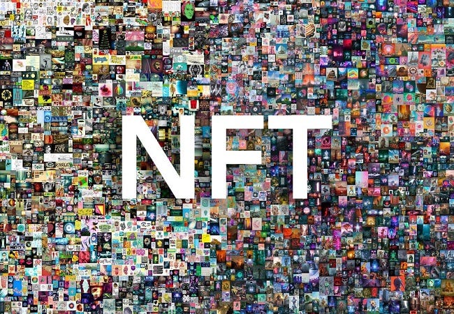 An images of the overwhelming amount of NFTs created everyday
