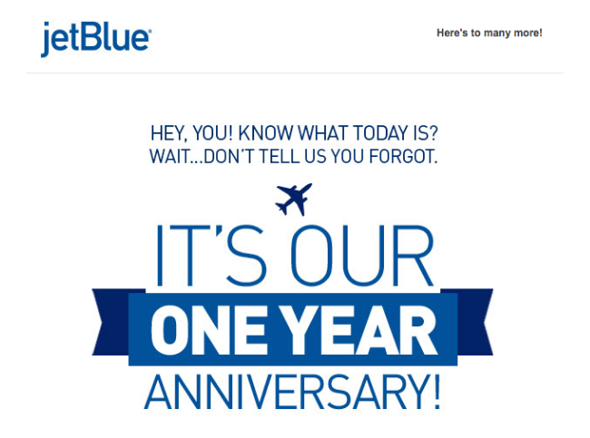 JetBlue Name Personalized