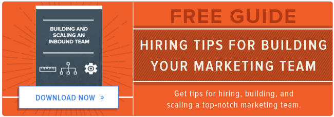 learn how to hire an all-star marketing team