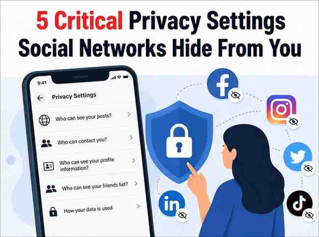 5 Critical Privacy Settings Social Networks Hide From You