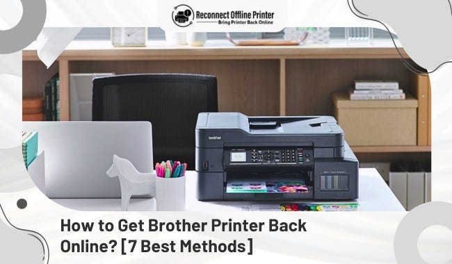 Brother printer back online