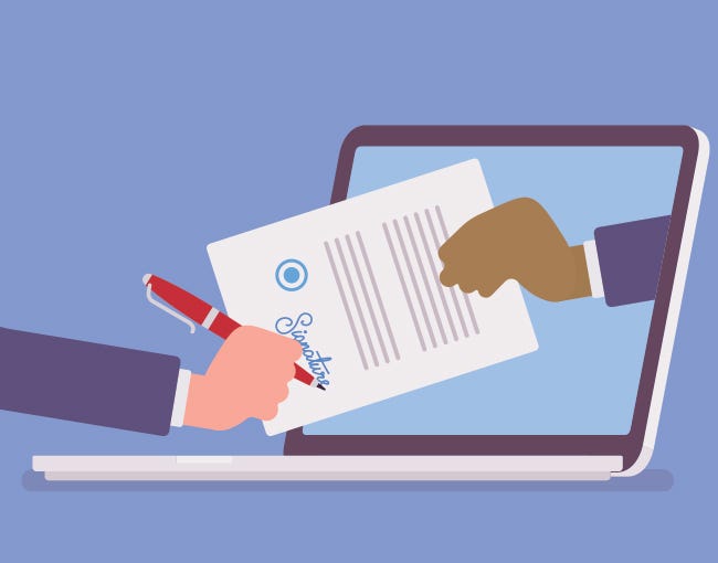 Remote Online Notarization
