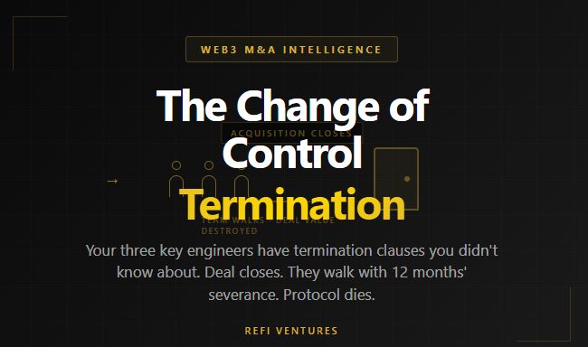 The Change of Control Termination