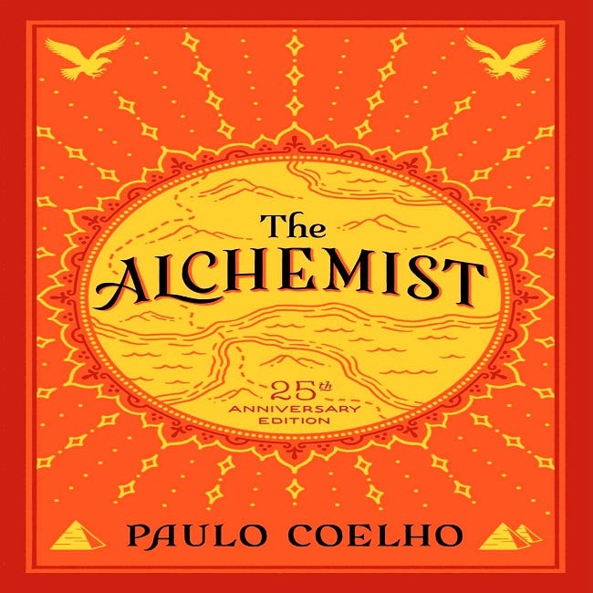 Screenshot of the book The Alchemist