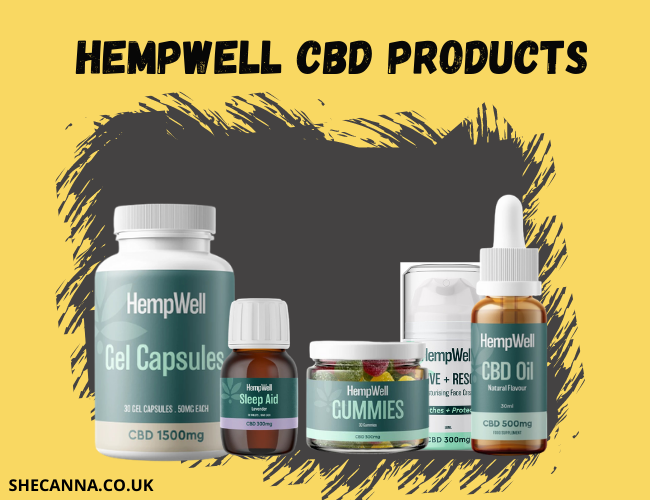 Hempwell CBD Products