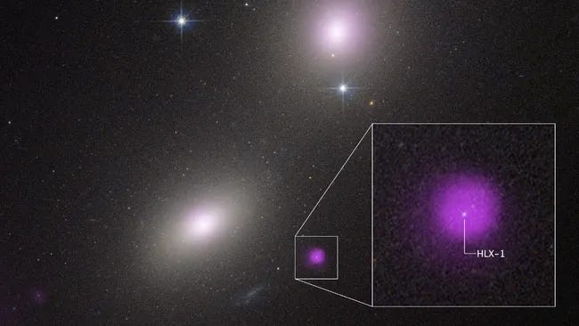 What Happens When a Galaxy Steals Away All the Stars of Another Galaxy