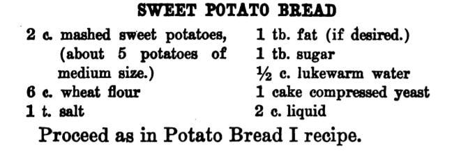 During the WWI period of UK history, many substitute recipes were used to address food shortages.