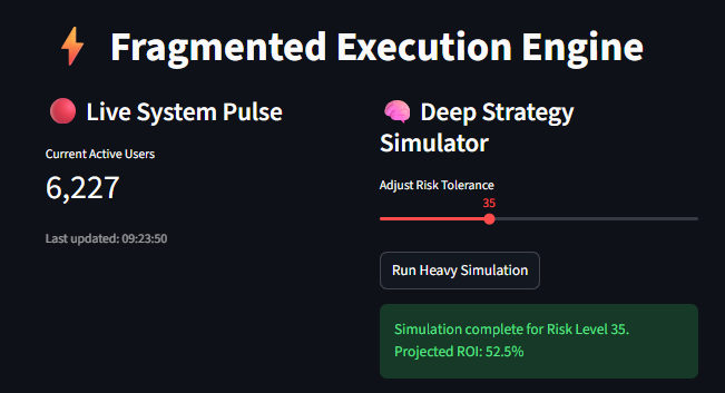 The Sub-Second Dashboard: Slashing Latency with Streamlit Partial Reruns