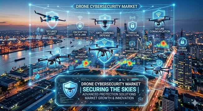 Drone Cybersecurity Market Outlook: AI Threat Detection and Defense