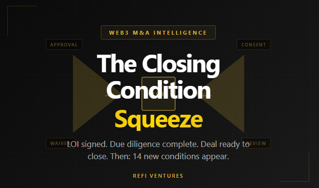 The Closing Condition Squeeze