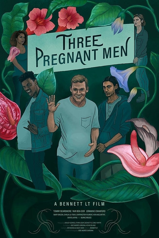 Three Pregnant Men (2020) | Poster