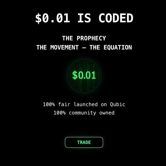 Why I’m Watching $CODED on $QUBIC: A Small Beginning With Big Possibilities.