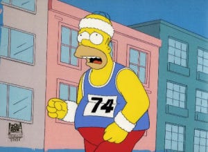 homer running