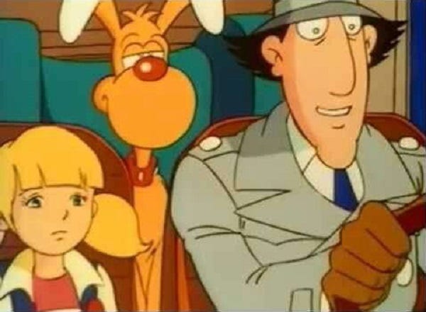 what was inspector gadget's dog's name