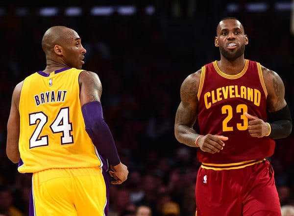 Kobe Bryant had some memorable moments in Cleveland, and against the  Cavaliers 