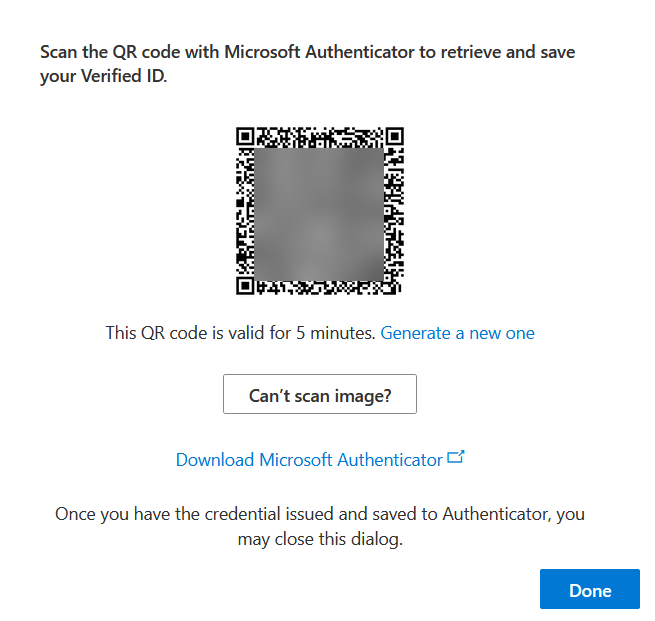 Image of the QR code