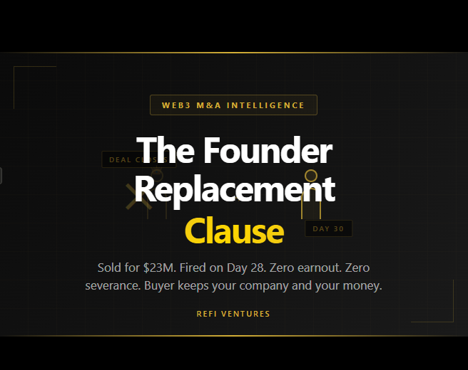 The Founder Replacement Clause