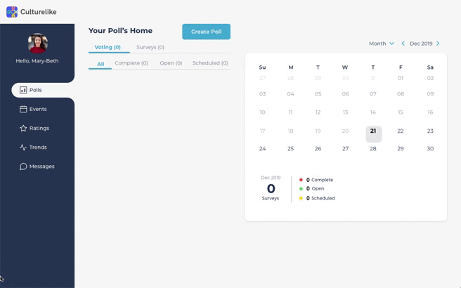 Prototype flows and micro interaction for web application Culturelike.