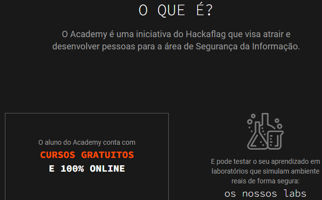 Hackaflag Academy: Aprenda Pentest, Linux, Javascript E Mais