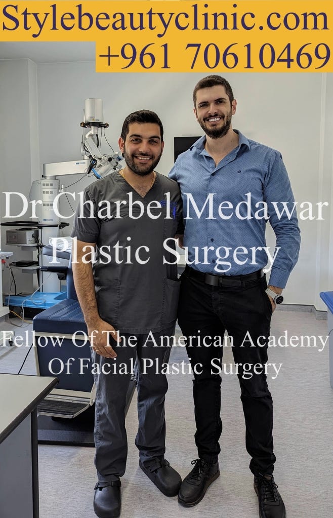 Dr Charbel Medawar Overlooking Interns and Residents Rotating in Plastic Surgery In Clinic