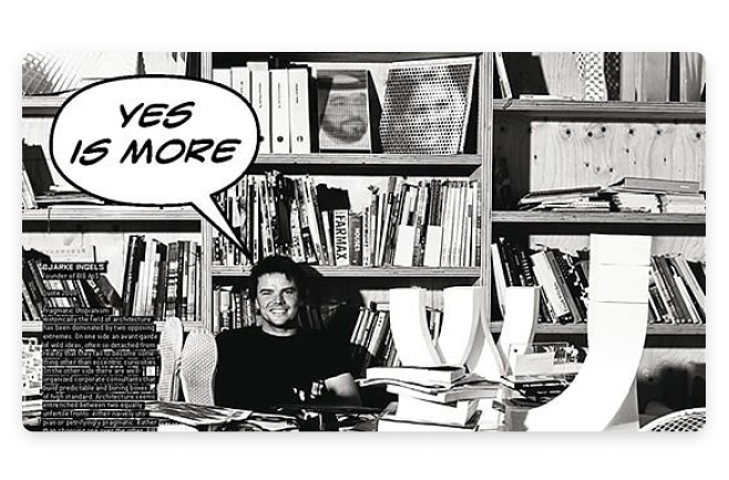 “Yes is More” Graphic Novel by Bjarke Ingels