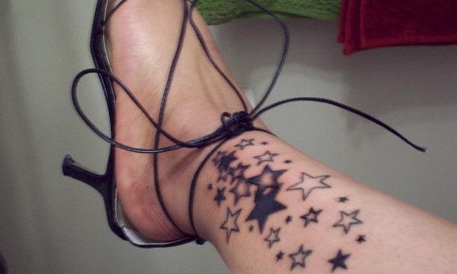 Ankle Tattoo 1149