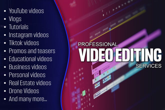 Video Editing Services  