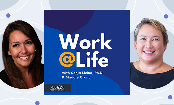Catch up with top 5% podcast Work @ Life!