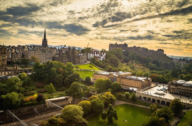 Why isn't there high paying tech jobs in Edinburgh? I would much rather live there... There's no reason for all the tech companies to be in the same town is there?