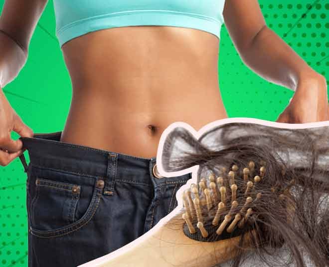 relationship between weight loss and hair loss