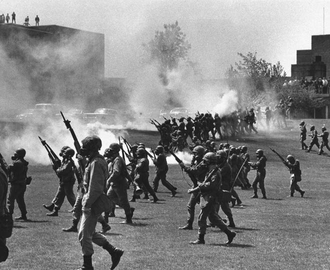 Ohio National Guard — Kent State — May 4, 1970