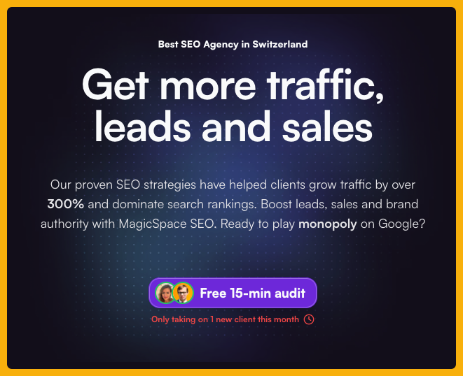 get more traffic, leads and sales