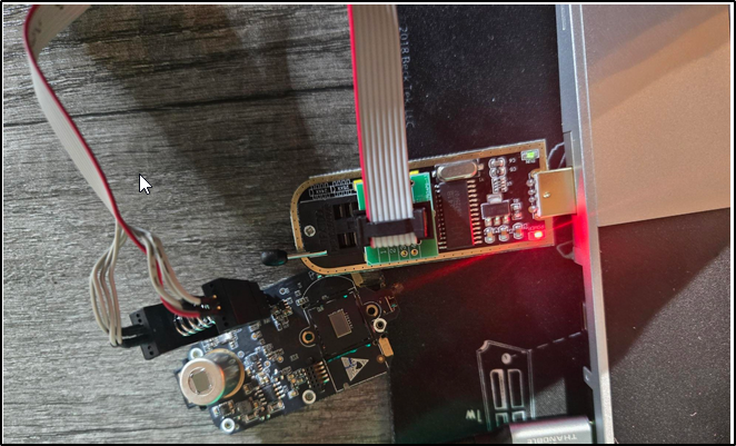 Extracting firmware and recovering root credentials from a Smart IoT Camera