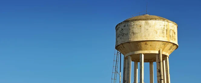 An image showing a concrete tank