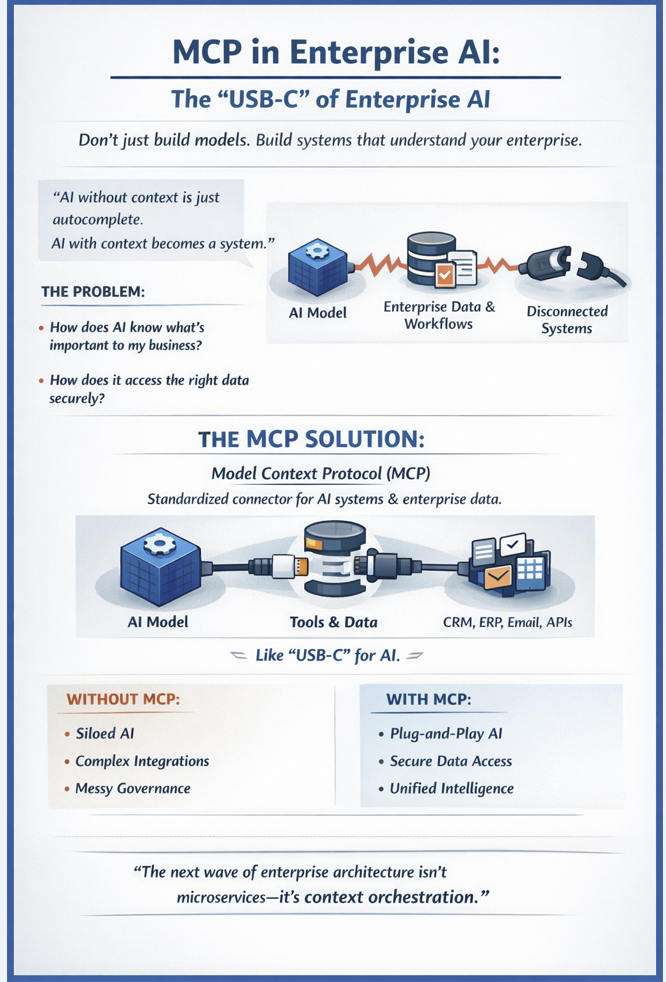 MCP in Enterprise AI — The Missing Layer for Intelligent Systems