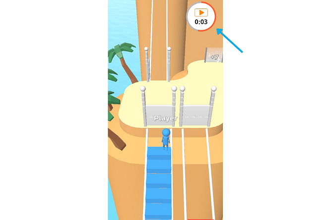 bridge race interstitial ad