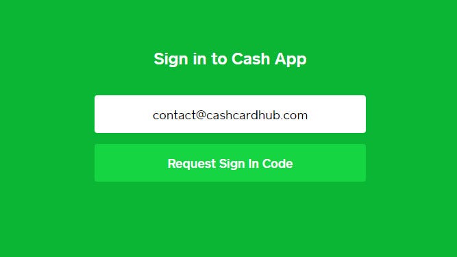 Cash App account