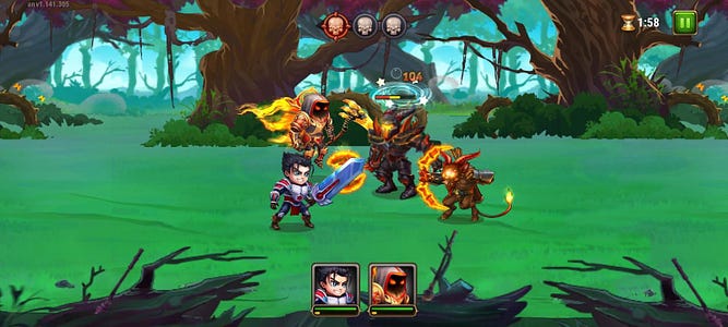 Hero Wars&rsquo; actual core gameplay