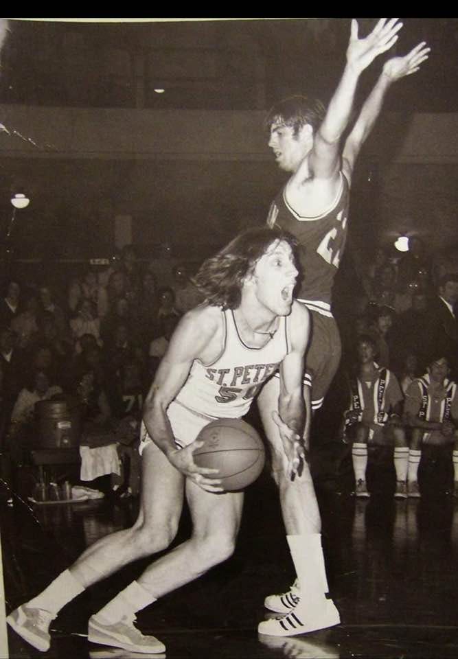 Stanley Yavneh Klos played basketball for Saint Peter’s University in the 1970s.