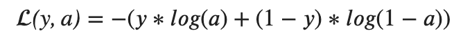 Cross-entropy formula