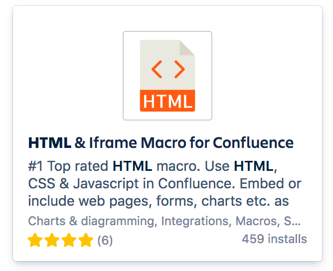 HTML Macro for Confluence Cloud