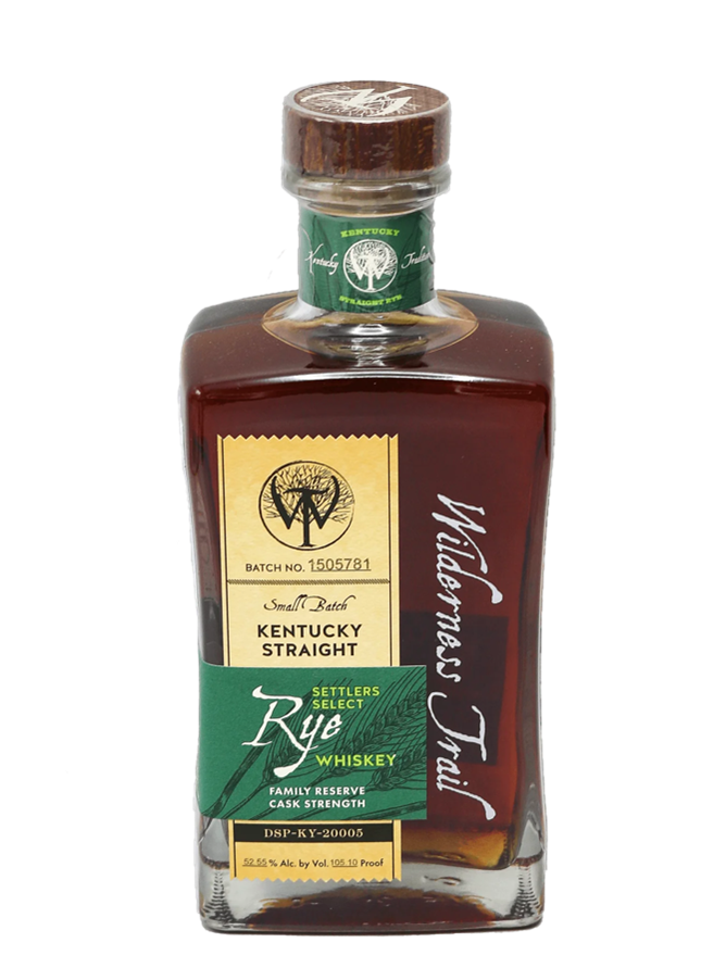 Wilderness Trail Bottle Barn Barrel Select Kentucky Straight Rye Whiskey